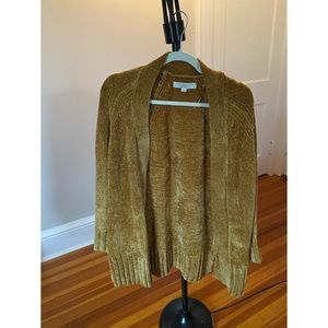 LOFT chenille cardigan